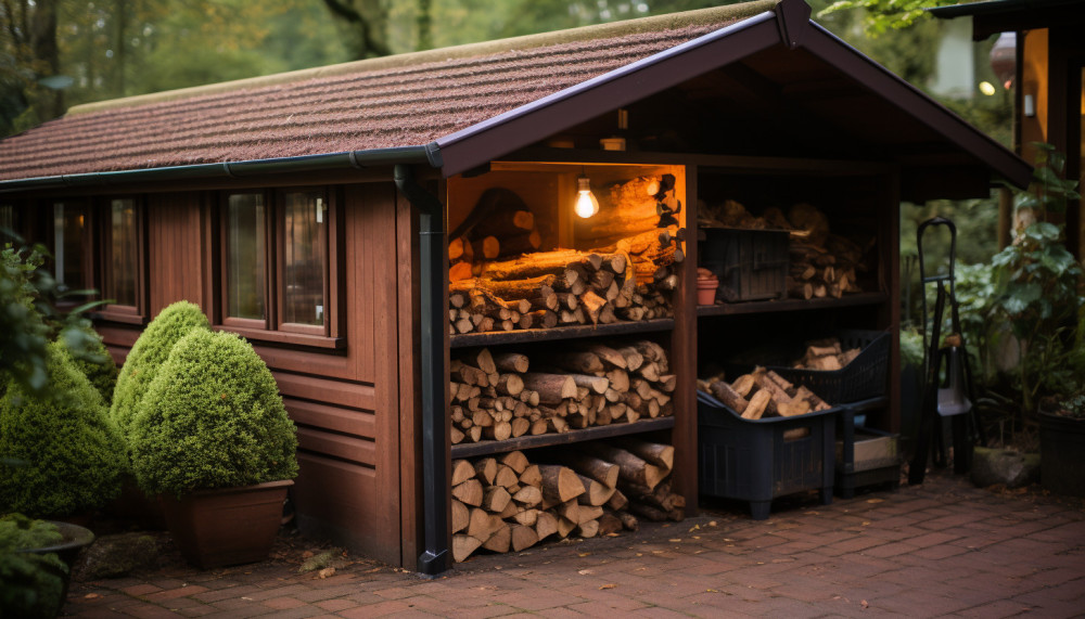 Quel abri extérieur pour bois de chauffage choisir?